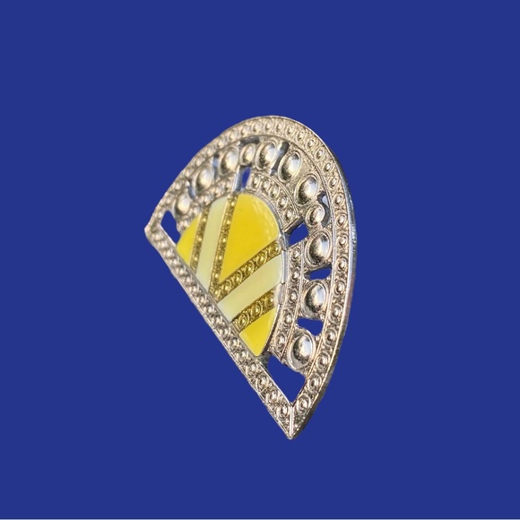 Pierre Bex French Art Deco Style Brooch - Picture 3 of 4